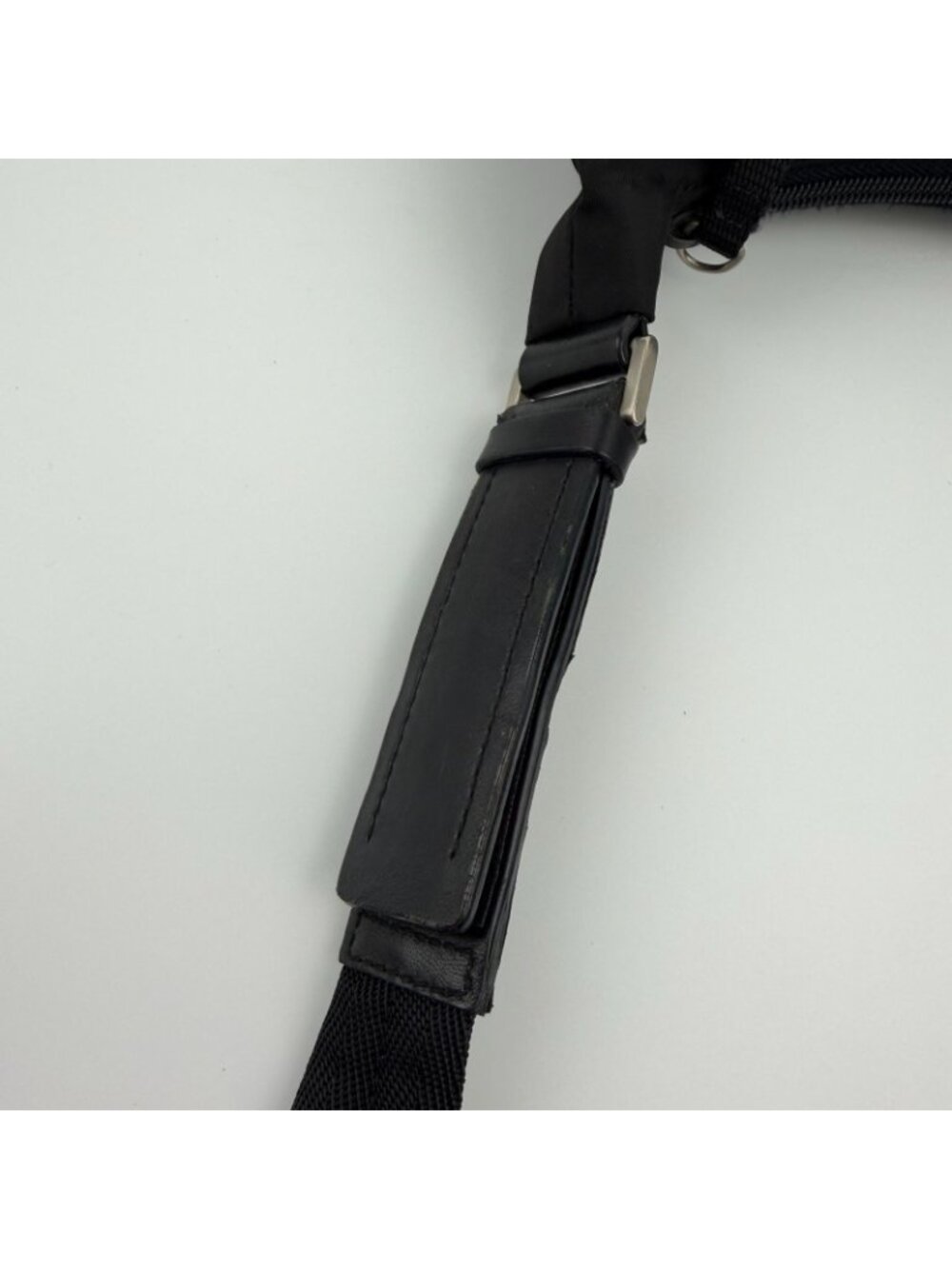 Prada Shoulder Bag Black Nylon Vintage - Picture 12 of 15